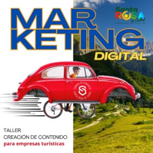 Invitación de taller de marketing digital