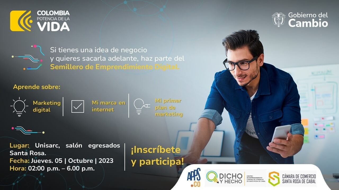Convocatoria taller de Marketing digital