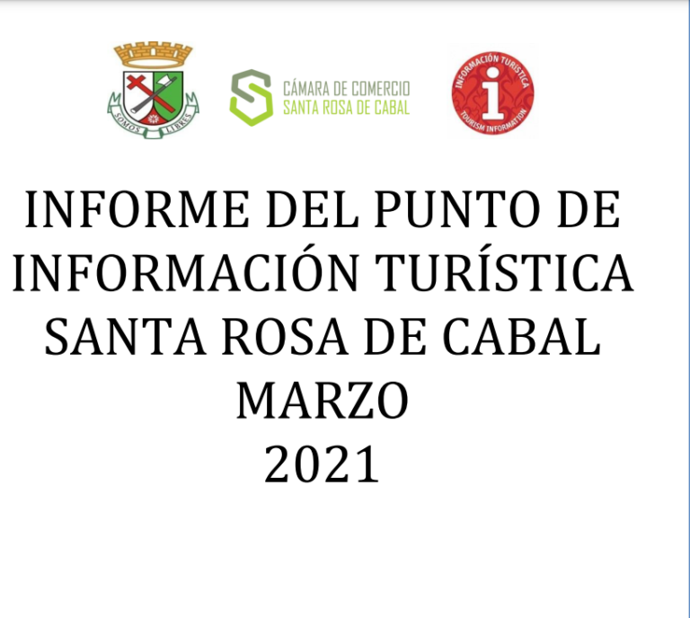 Informe Del Pit Santa Rosa De Cabal Marzo 2021