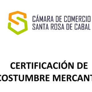 Costumbre Mercantil 2020