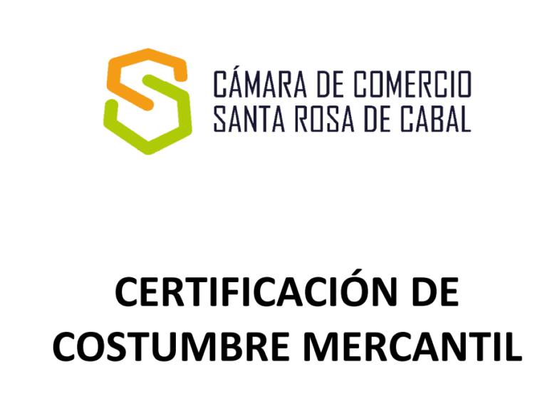 Costumbre Mercantil 2020