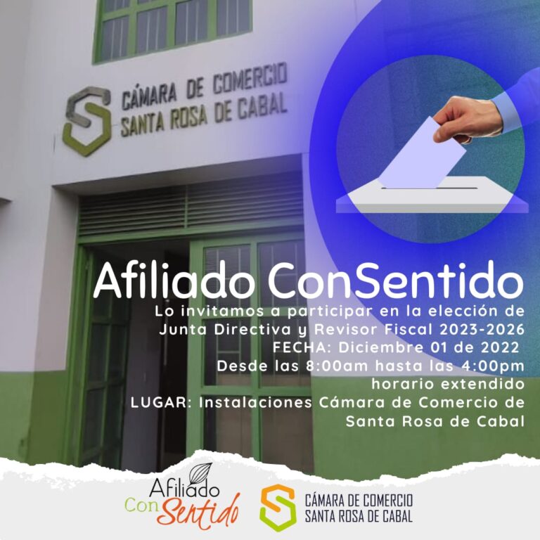 Invitación a participar en la eleccion de Junta Directiva y Revisor Fiscal