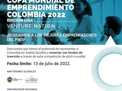 Buscamos a los mejores emprendimientos del país para representar a Colombia en la #CopaMundialDeEmprendimiento
2022 ¿eres uno de ellos?
¡Postúlate! No importa tu nivel de desarrollo ni el sector en el que te desempeñas ¡Hazlo ya!
https://innpulsacolombia.com/web/copa-emprendimiento/ @unleashingideas #EWC
#emprendimientos #colombia #copamundial