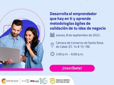 💡🫡 Las ideas de un emprendedor son semillas, ¿cómo lograr que florezcan? ✔️
Estás a un paso de superar los obstáculos y avanzar en tu emprendimiento digital con el #SemilleroAPPSpuntoCO, en el que podrás fortalecer tus habilidades y conocimientos.
Inscripción gratuita en la bio.
👉https://bit.ly/SANTAROSA-8092022