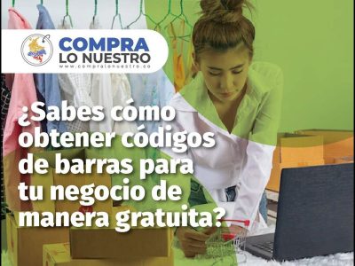 ¿Sabías que puedes acceder a códigos de barras para tus productos de manera gratuita?
Gracias a @CompraLoNuestroCol, en alianza con @LOGYCA_org, puedes obtener distintos tipos de códigos de barras para tu negocio:
• Códigos de producto: para productos que pueden ser empacados.
• Códigos de recaudo: permiten identificar documentos de recaudo en entidades financieras, para realizar pagos como: facturas de servicios públicos, inmobiliarias, pensiones, entre otros.
• Códigos de localización: se utilizan en transacciones de comercio electrónico para localizaciones físicas e identificar el buzón electrónico de la compañía.
Entra hoy y conoce más en: https://compralonuestro.co/articles/details/222546?lang=es